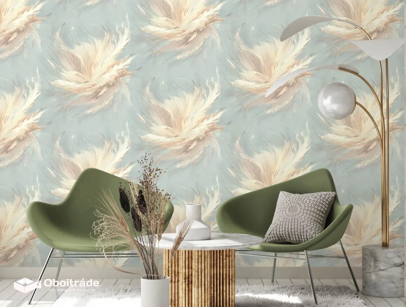Обои 7324-04 Euro Decor Floravento