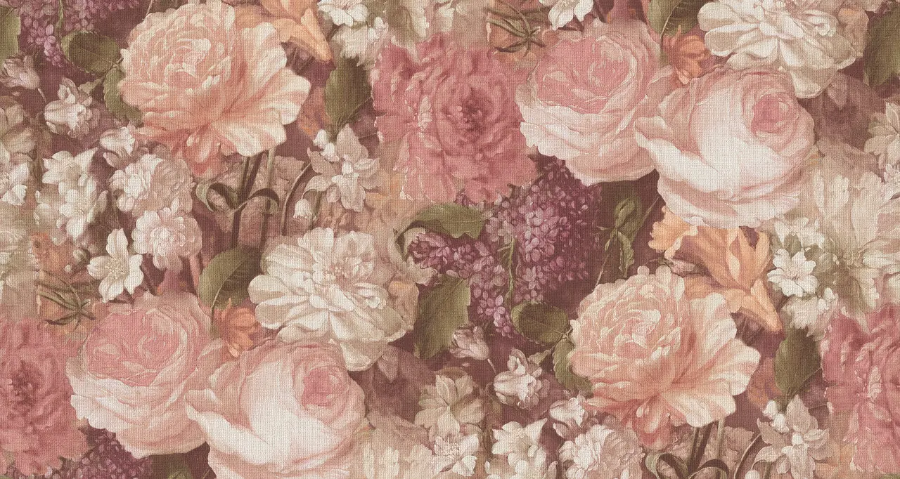 Обои A37605 Grandeco Fiori / Elena