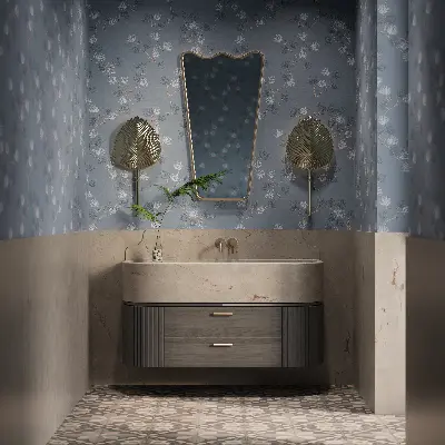 Синий