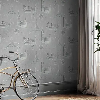 Обои PL72407-45 Palitra Life Стена путешествий — фото 15