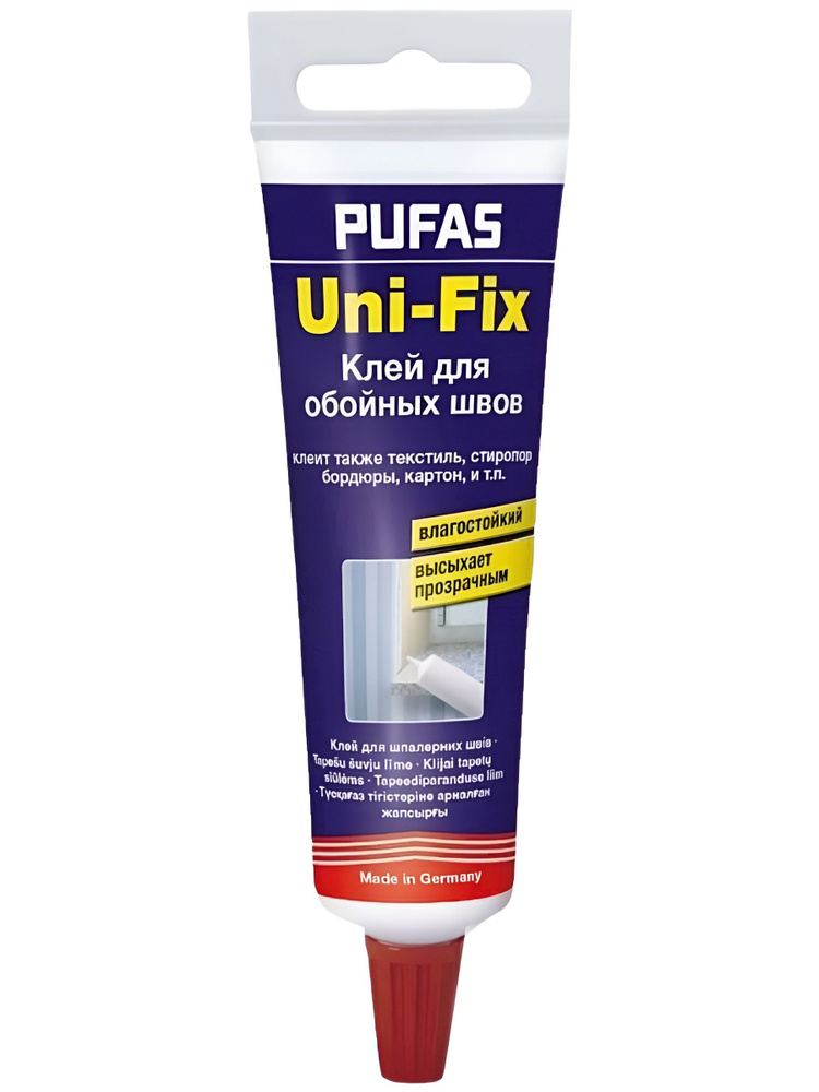 Pufas Uni-fix клей для швов 60 г Pufas Uni-fix клей для швов 60 г