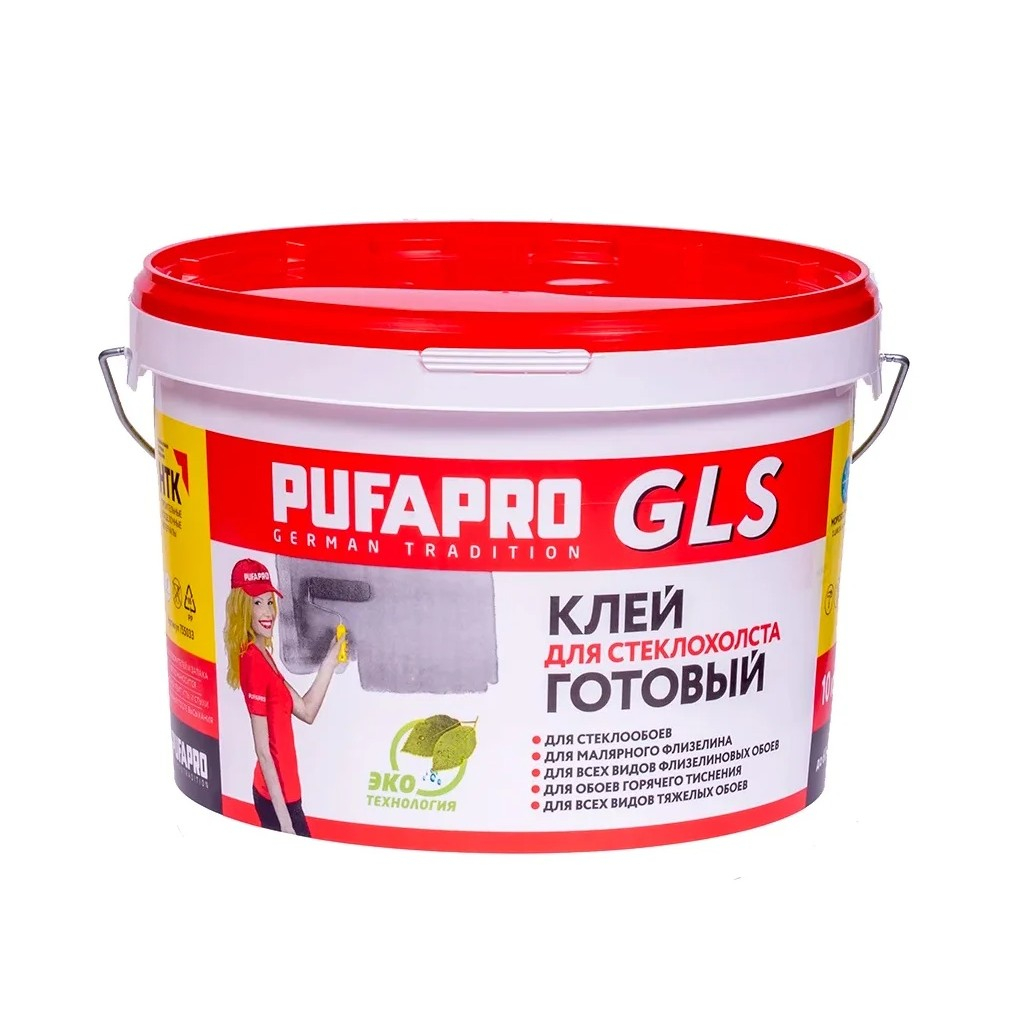 Клей для стеклообоев PUFAPRO GLS 10 кг Клей для стеклообоев PUFAPRO GLS 10 кг