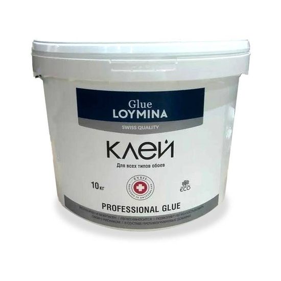 Клей Loymina для всех типов обоев Professional Glue, 10 кг Клей Loymina для всех типов обоев Professional Glue, 10 кг